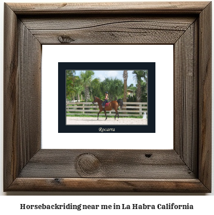 horseback riding near me in La Habra, California